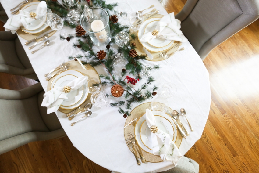 Style your Table for Christmas with Fashionable Hostess + StyleBluePrint Nashville 5