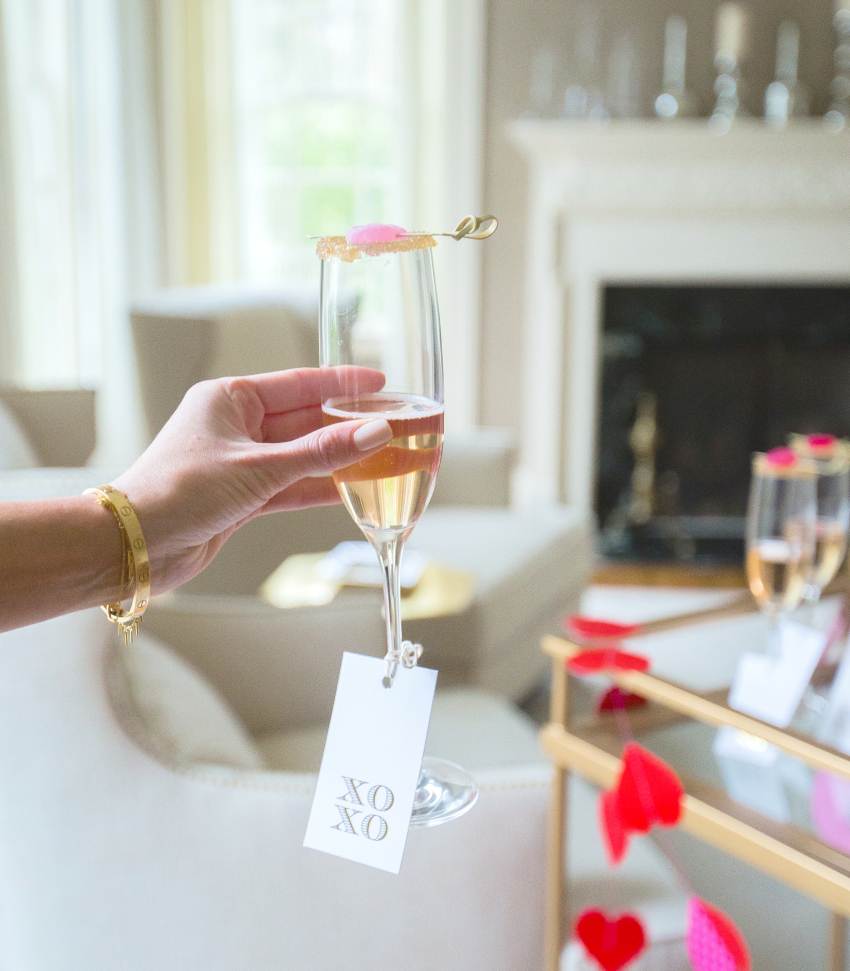 Cheers to Valentines Day by Fashionable Hostess