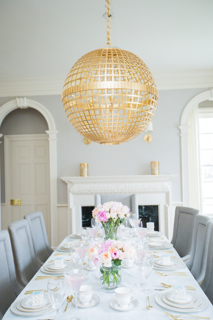 Dinner Party at the Chateau FH home of the Fashionable Hostess