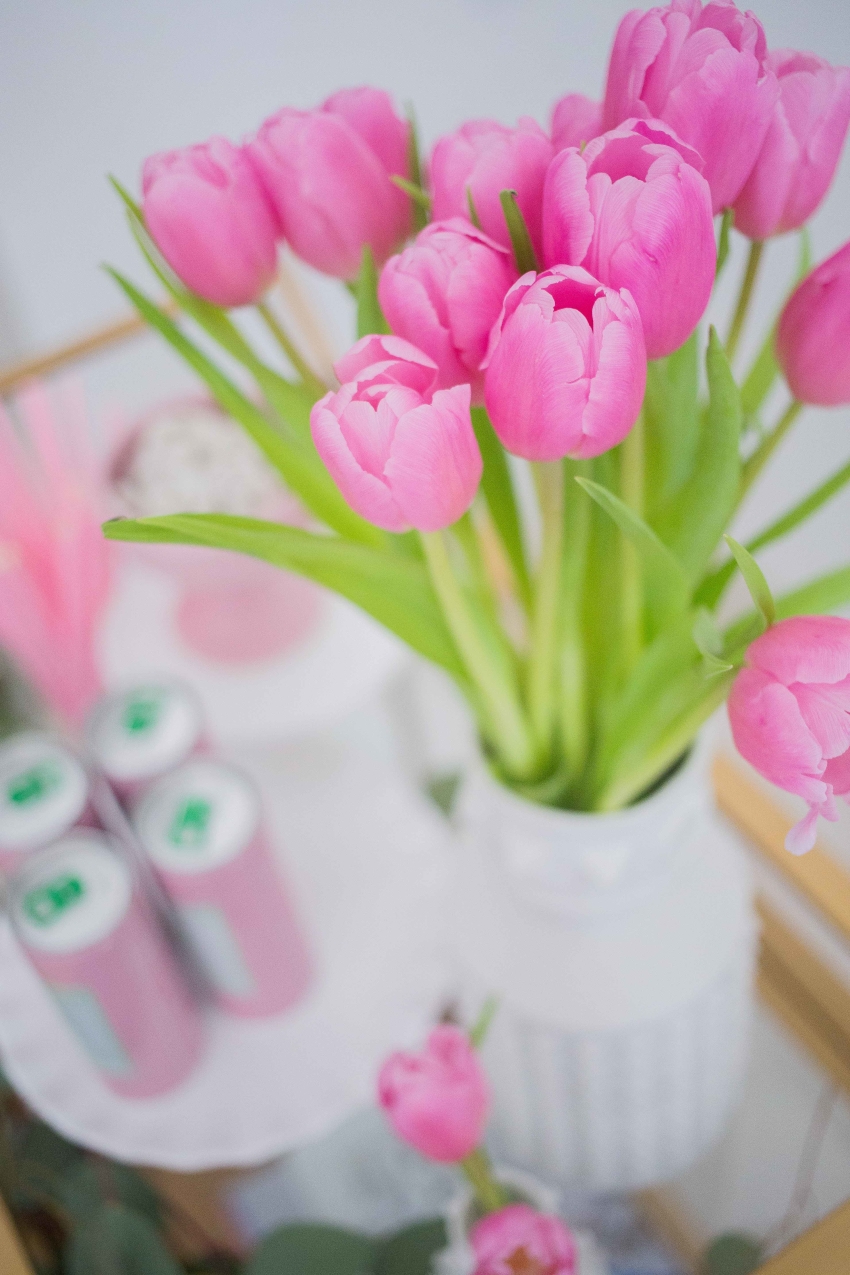 Pink Tulips by Fashionable Hostess
