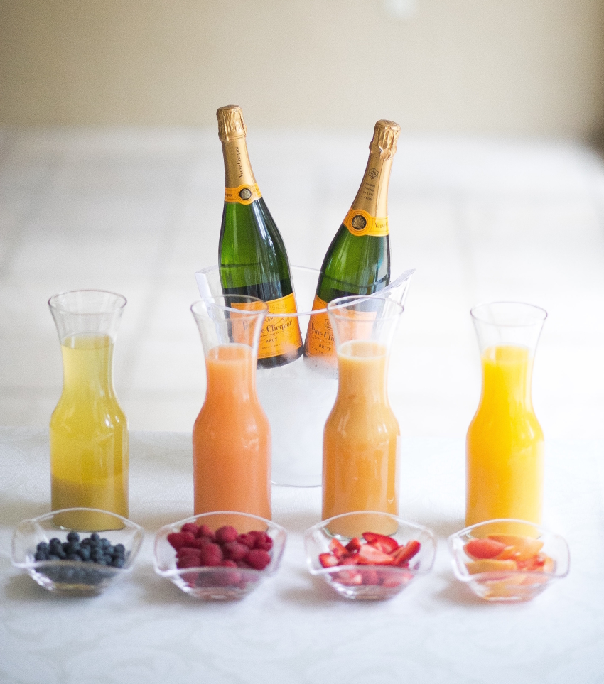 ELEGANT MIMOSA BAR FOR YOUR PARTY BY FASHIONABLE HOSTESS
