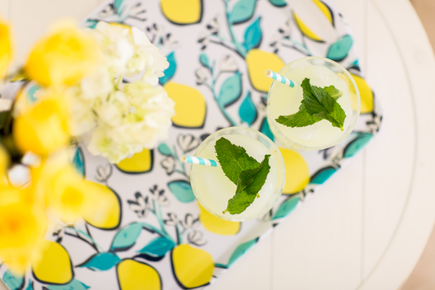 Mouthwatering Lemonades for summer time parties by Fashionable Hostess