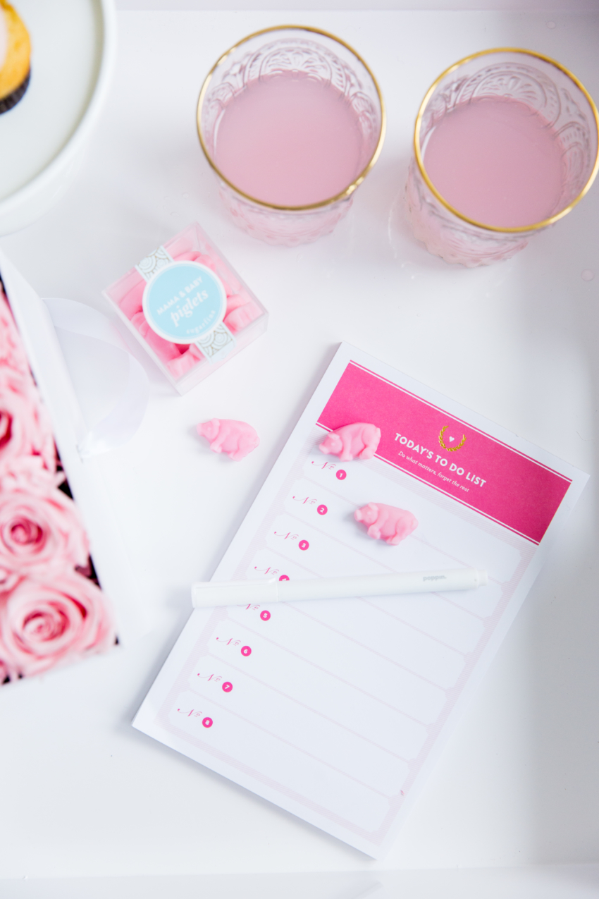 Agenda and Sugarfina candies styled by Fashionable Hostess