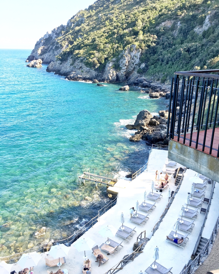 Ocean Views from Hotel il Pellicano in Tuscany - By Fashionable Hostess