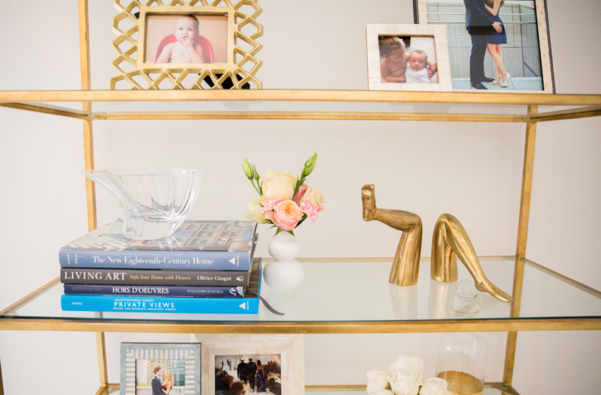 Shelfie Details by Fashionable Hostess at the Bellinis and Blooms Party in Miami