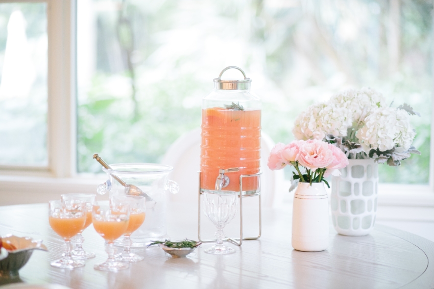 Prettiest Party Drinks by the Fashionable Hostess - party punch