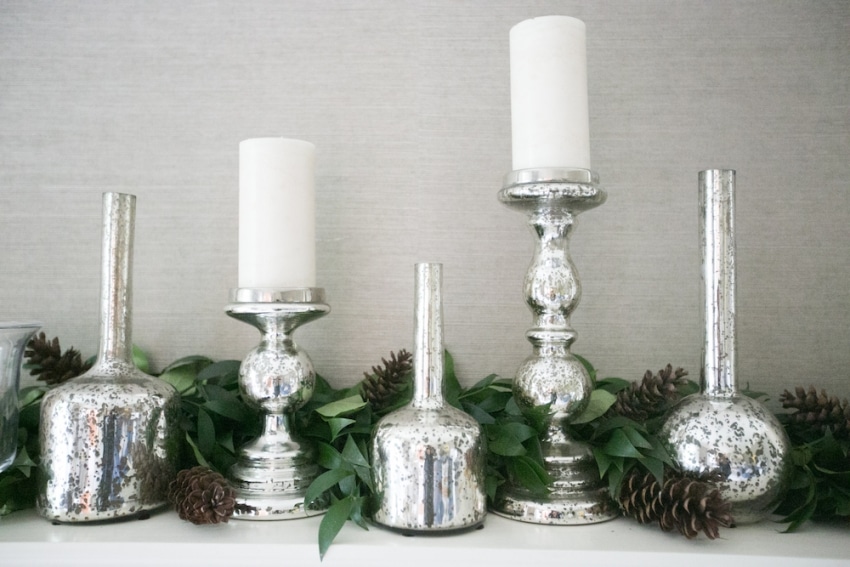fireplace-mantel-decorating-ideas-with-candlesticks-and-garlands-by-fashionable-hostess