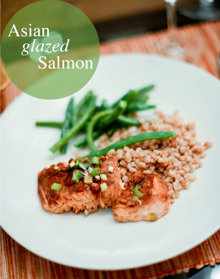 Asian Glazed Salmon - Fashionable Hostess