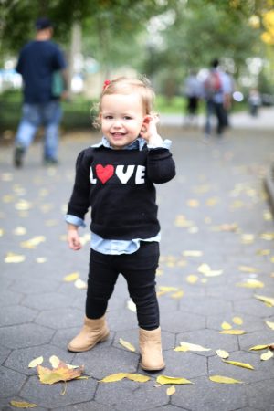 Baby LOVE Sweater from Old Navy #OldNavyStyle