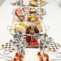 Appetizer Buffet Table for the Holidays