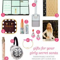 Holiday Hostess - Gift Guide - Girly Secret Santa
