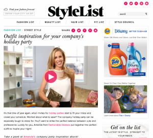 Featured on StyleList.com January 2015