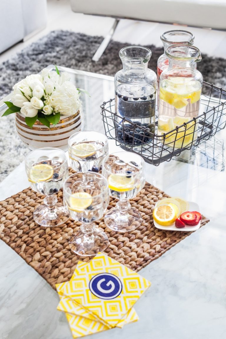 Create a FruitInfused Water Bar Fashionable Hostess
