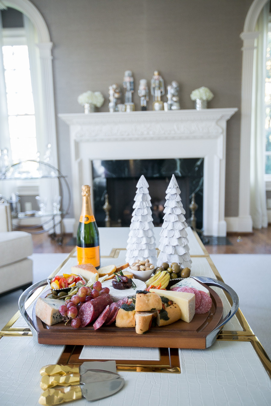 Create a decadent Holiday Cheese Board by Fashionable Hostess3