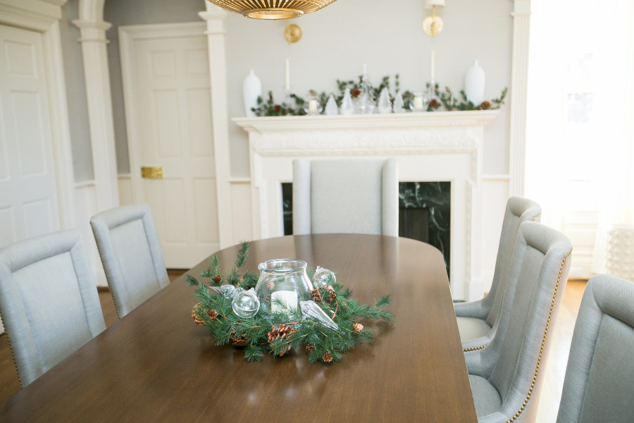 Decorate your Dining Room for the Holidays with Simon Pearce by Fashionable Hostess 2