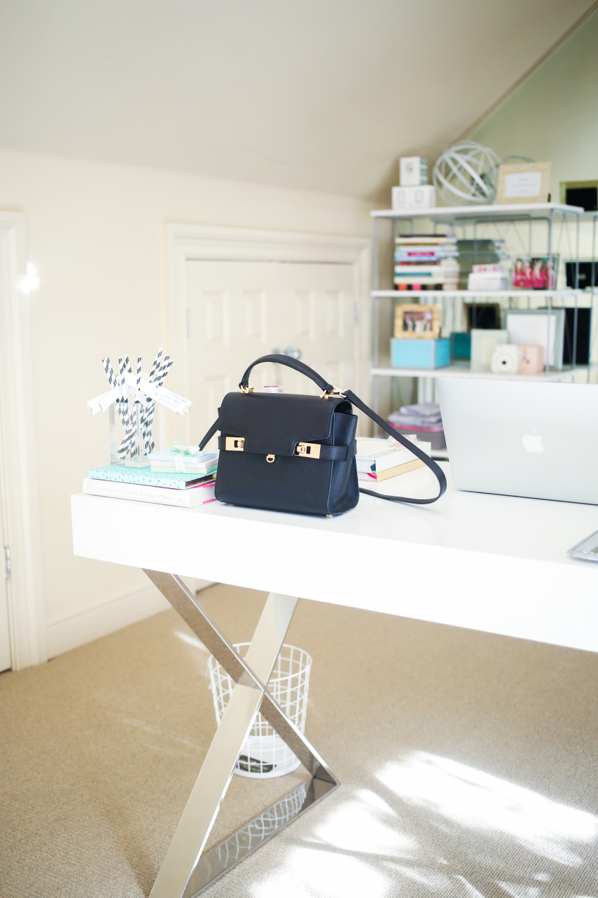 Currently on my Desk is this GORGEOUS Henri Bendel Bag on Fashionable Hostess