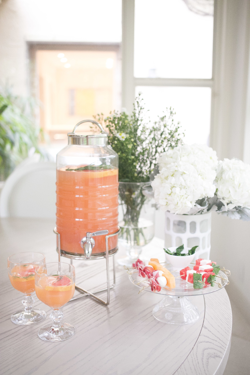 What to serve at your Spring party by Fashionable Hostess