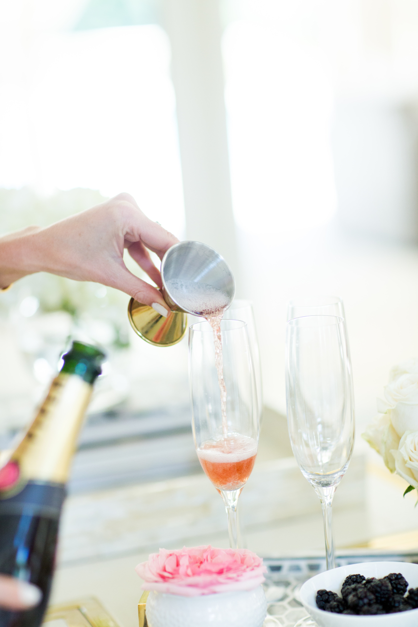 Add Triple Sec to make the new Piper Rosé Sauvage on Fashionable Hostes