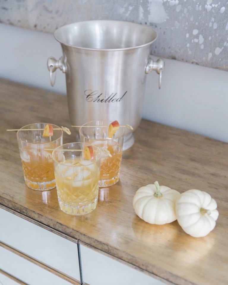 Apple Cider Cocktail with Ginger Beer Fashionable Hostess