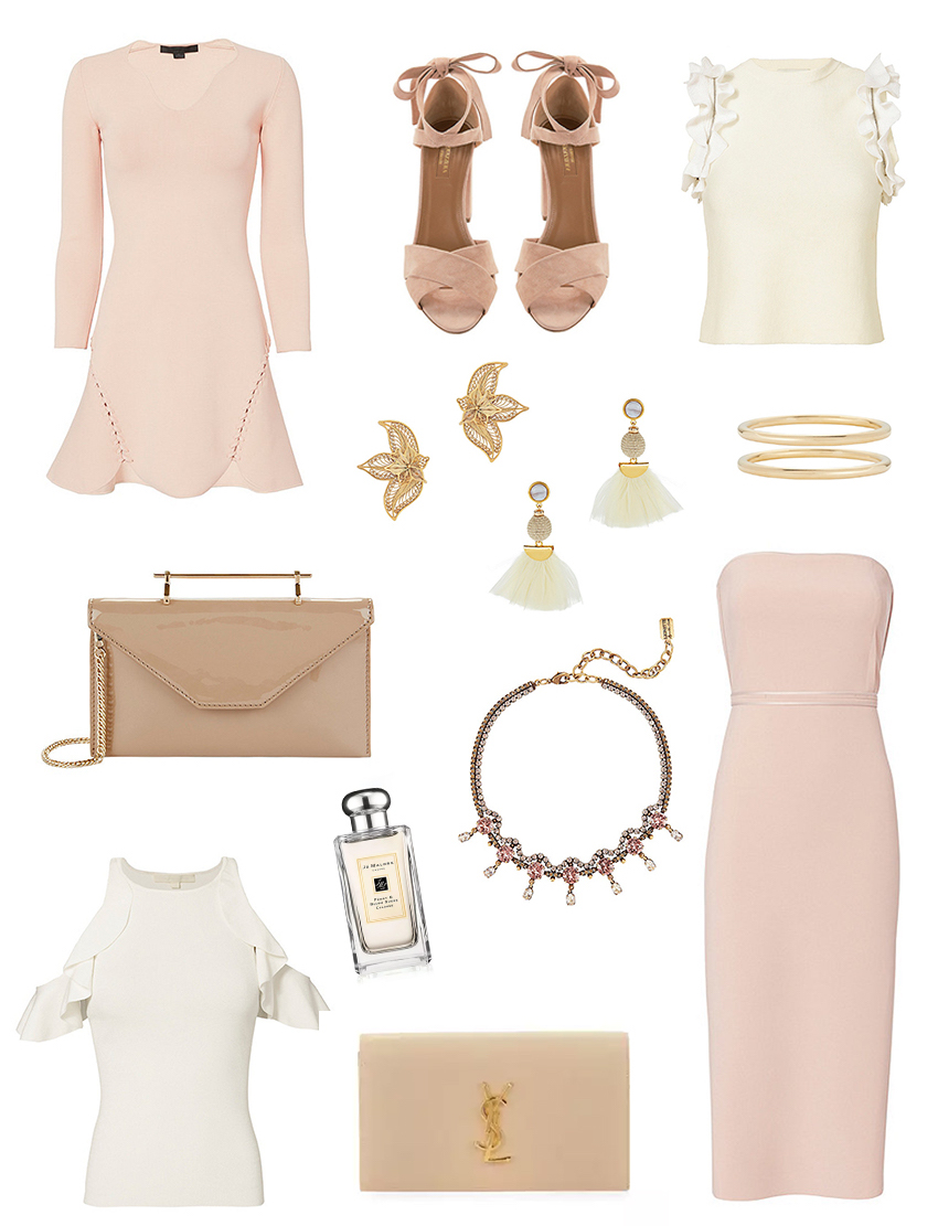 Blush Party Outfits - Fashionable Hostess