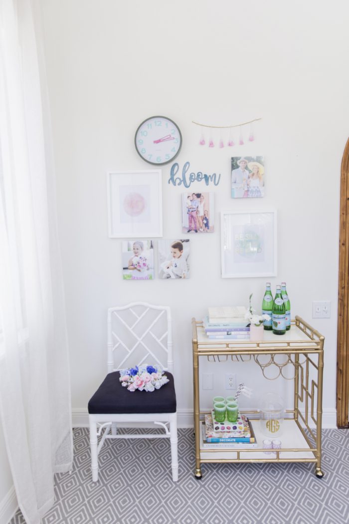 Creating a Gallery Wall with CVS Canvas Prints Fashionable Hostess