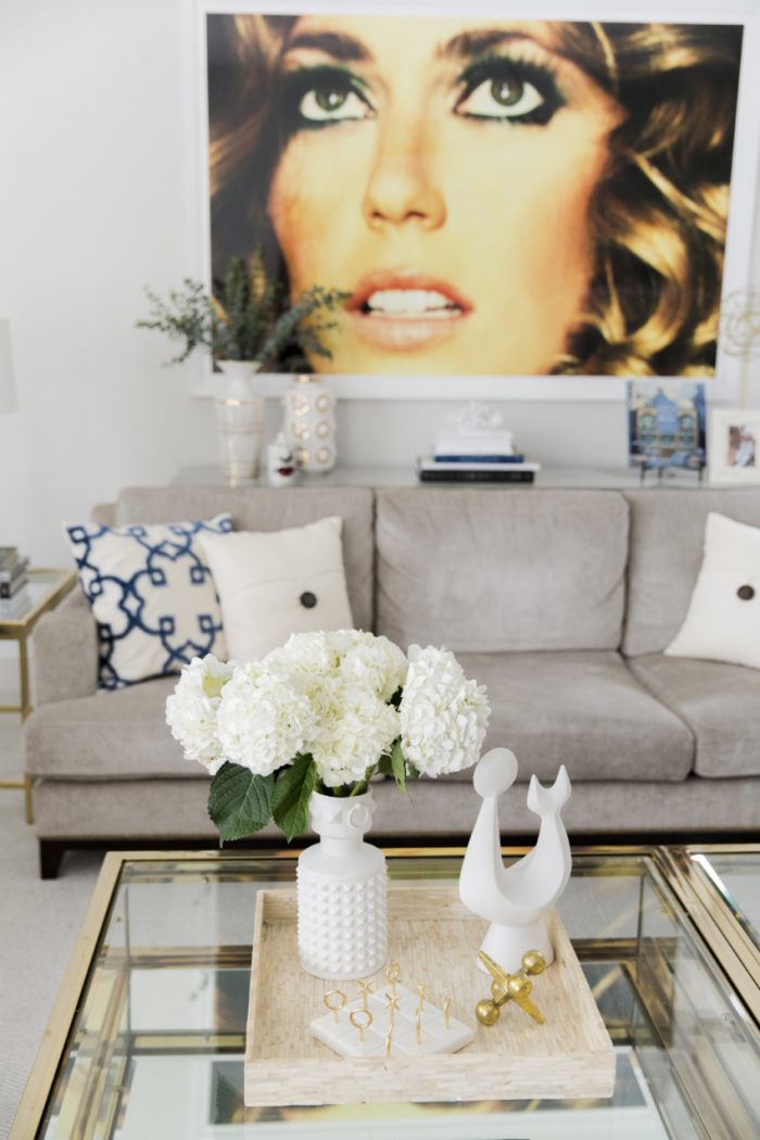 Living Room Updates for Spring with Pottery Barn Fashionable Hostess