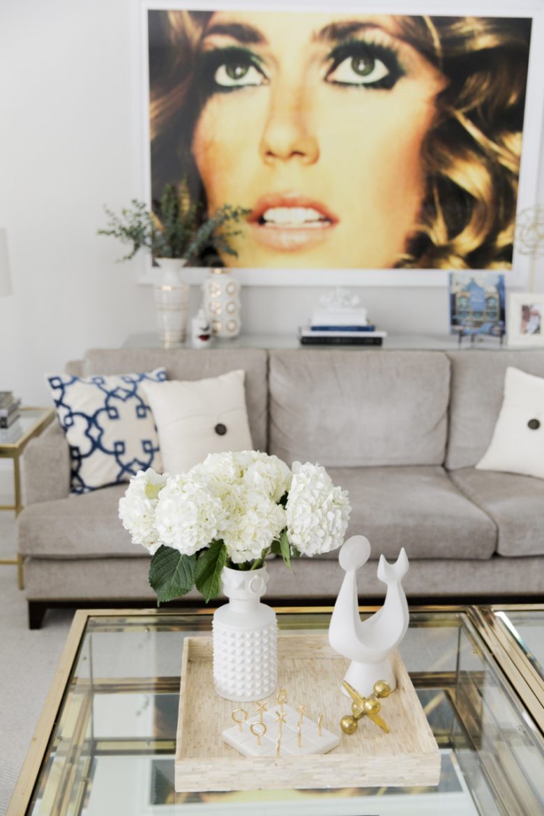Living Room Updates for Spring with Pottery Barn Fashionable Hostess