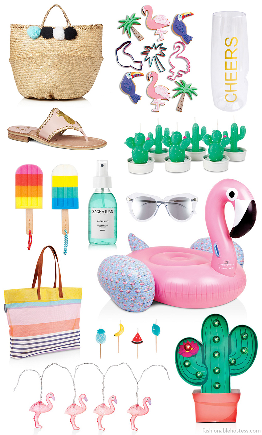 Host the Prettiest Pool Party - Fashionable Hostess