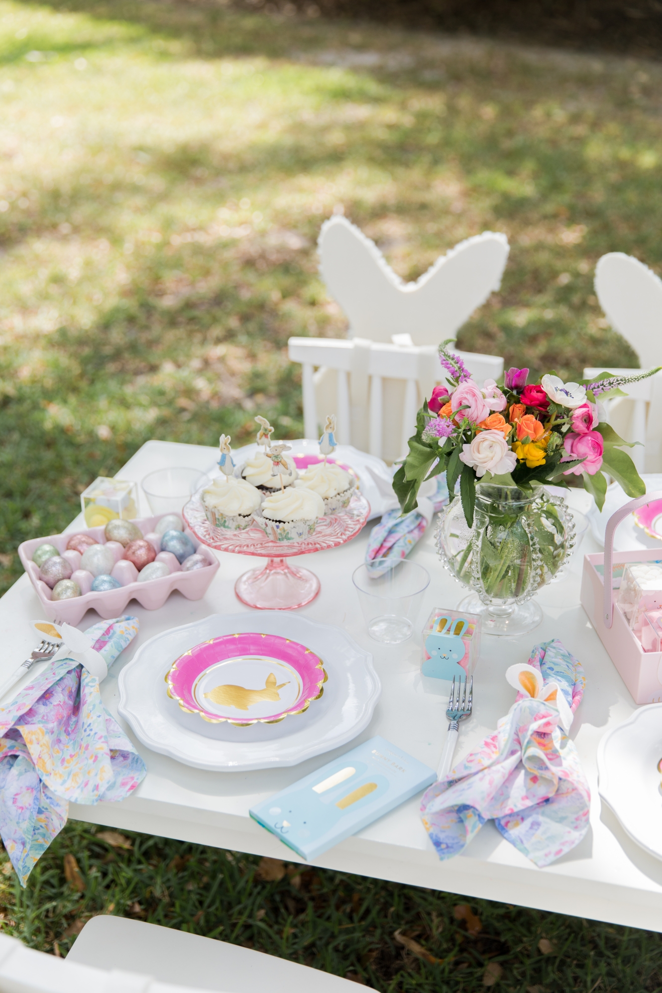 Our Kids Easter Table - Fashionable Hostess