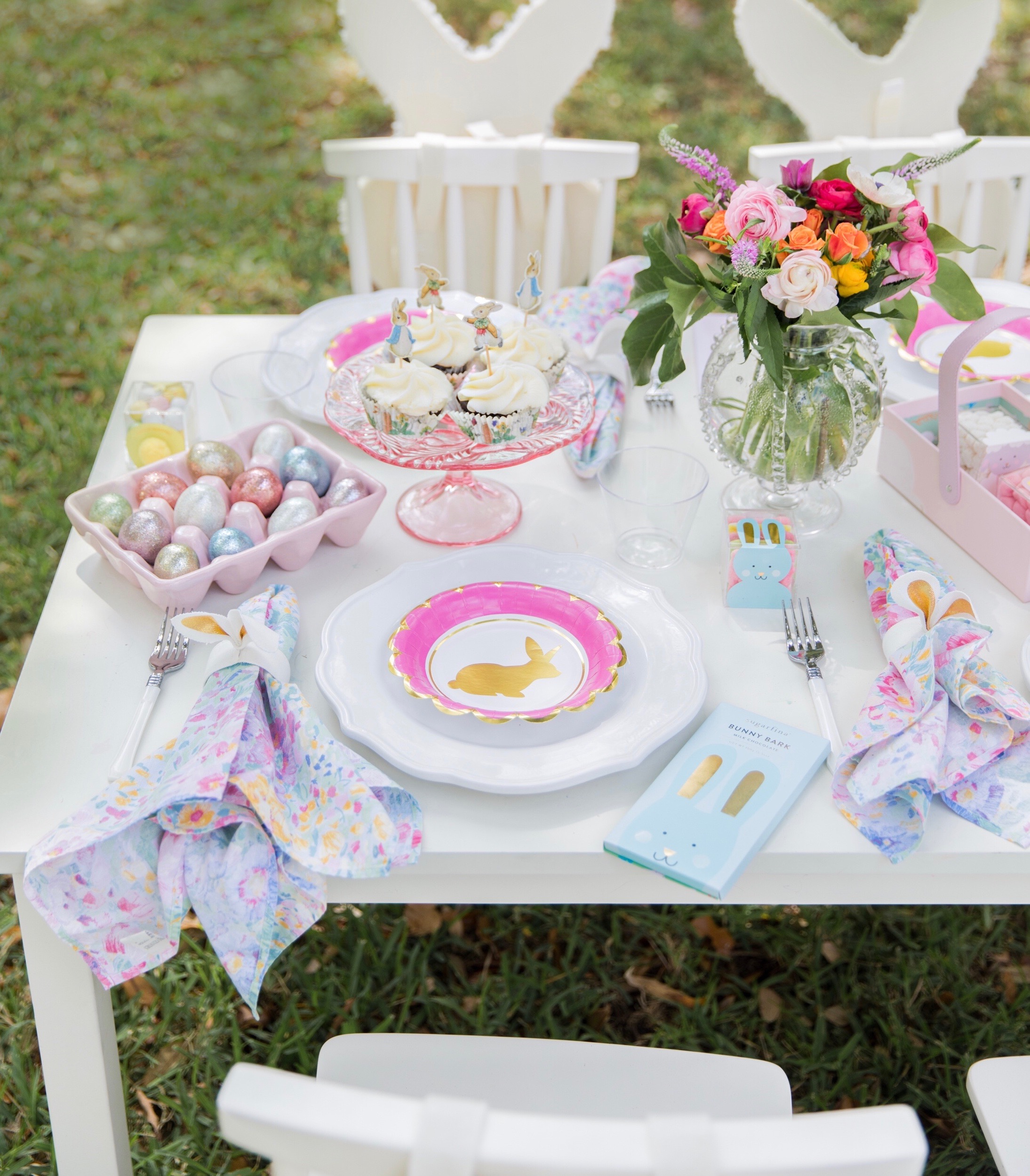 The Sweetest Easter Table - Fashionable Hostess | Easter 