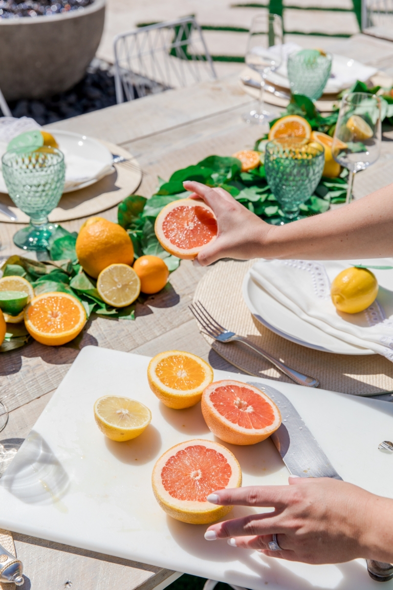 Host a Citrus Theme Party - Fashionable Hostess