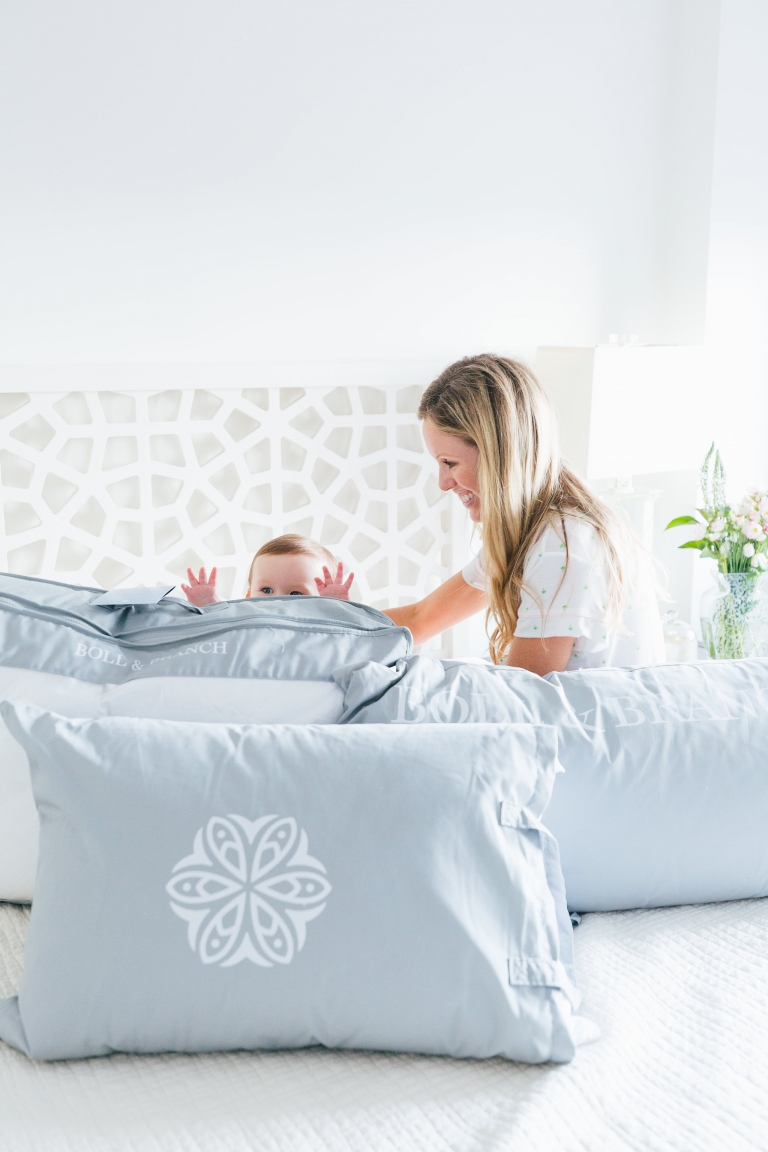 Organic Pillows and Duvets from Boll & Branch Fashionable Hostess