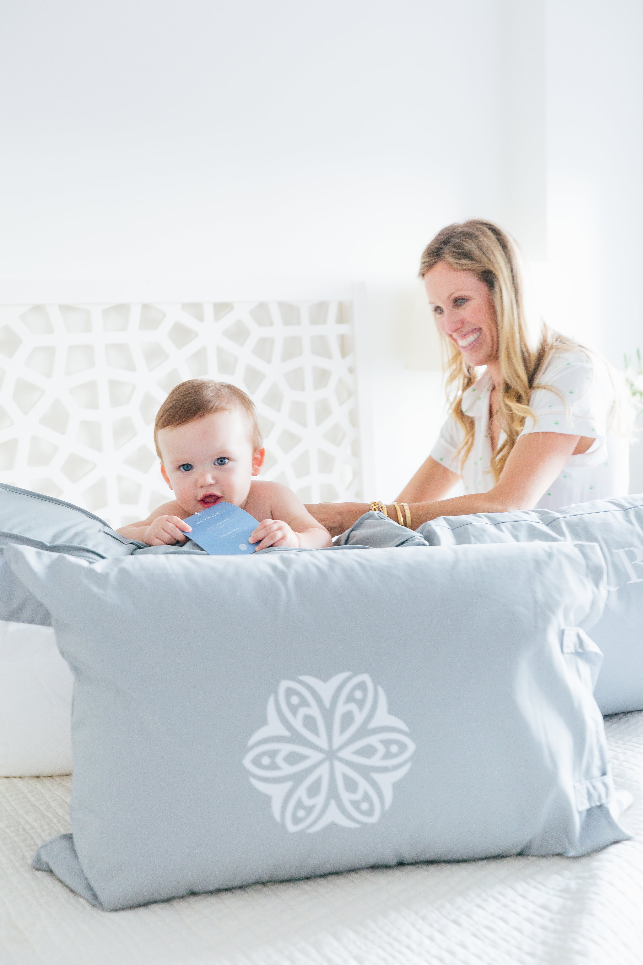 Organic Pillows and Duvets from Boll & Branch Fashionable Hostess