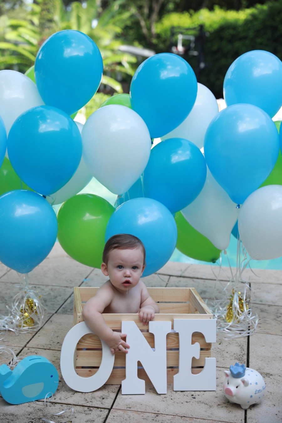 baby first birthday photography