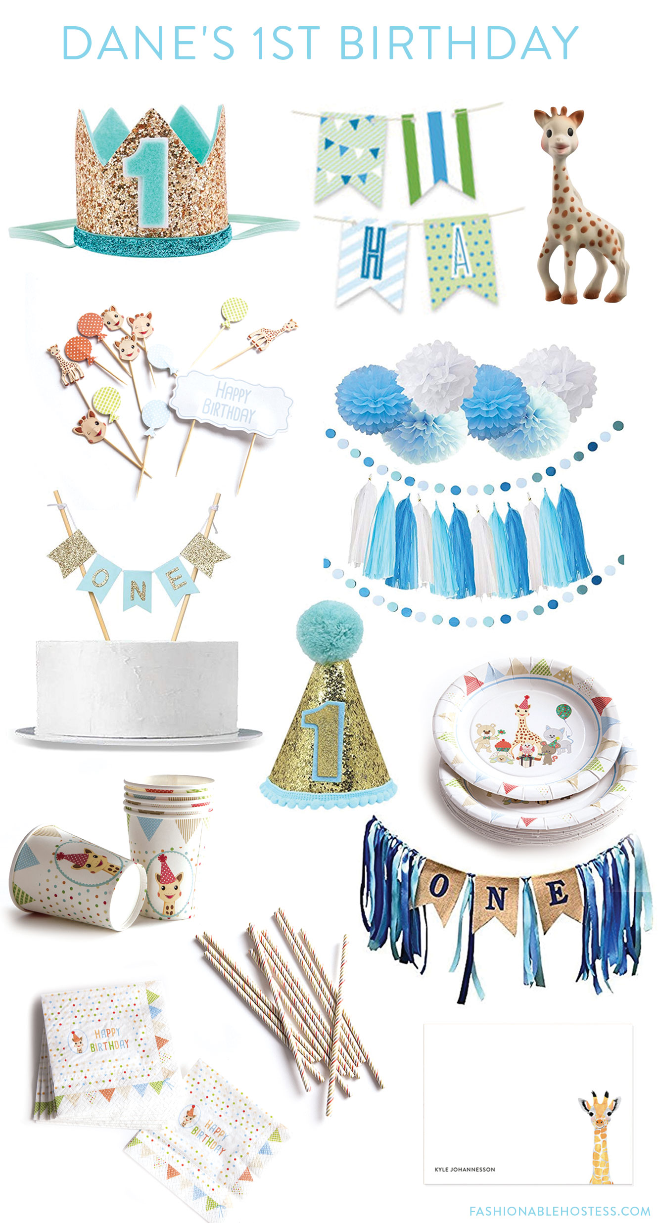 Dane S Birthday Party Checklist Fashionable Hostess