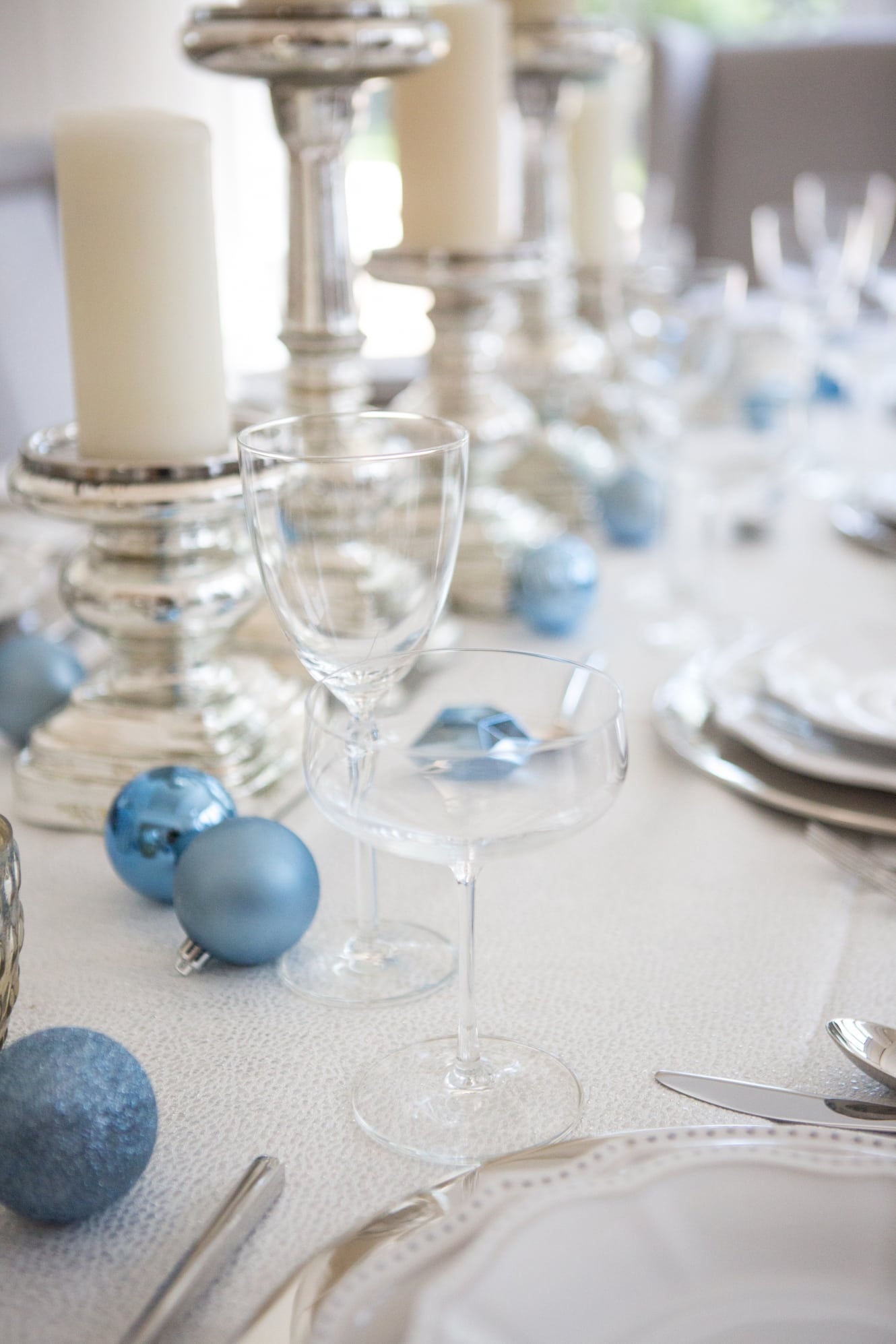 HANUKKAH TABLE INSPIRATION BY FASHIONABLE HOSTESS WITH POTTERY BARN