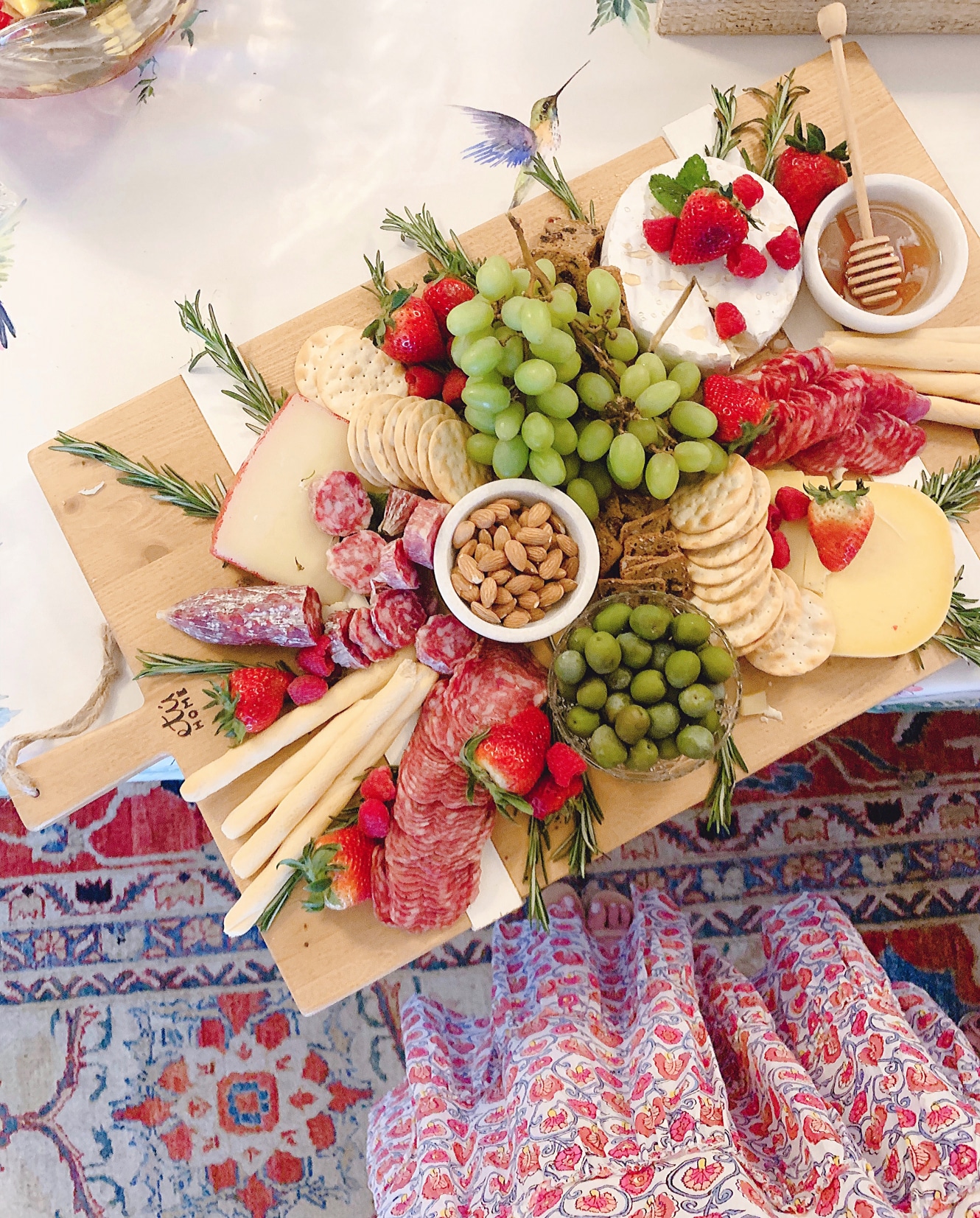 Summer Time Fruit & Cheese Board – Fashionable Hostess