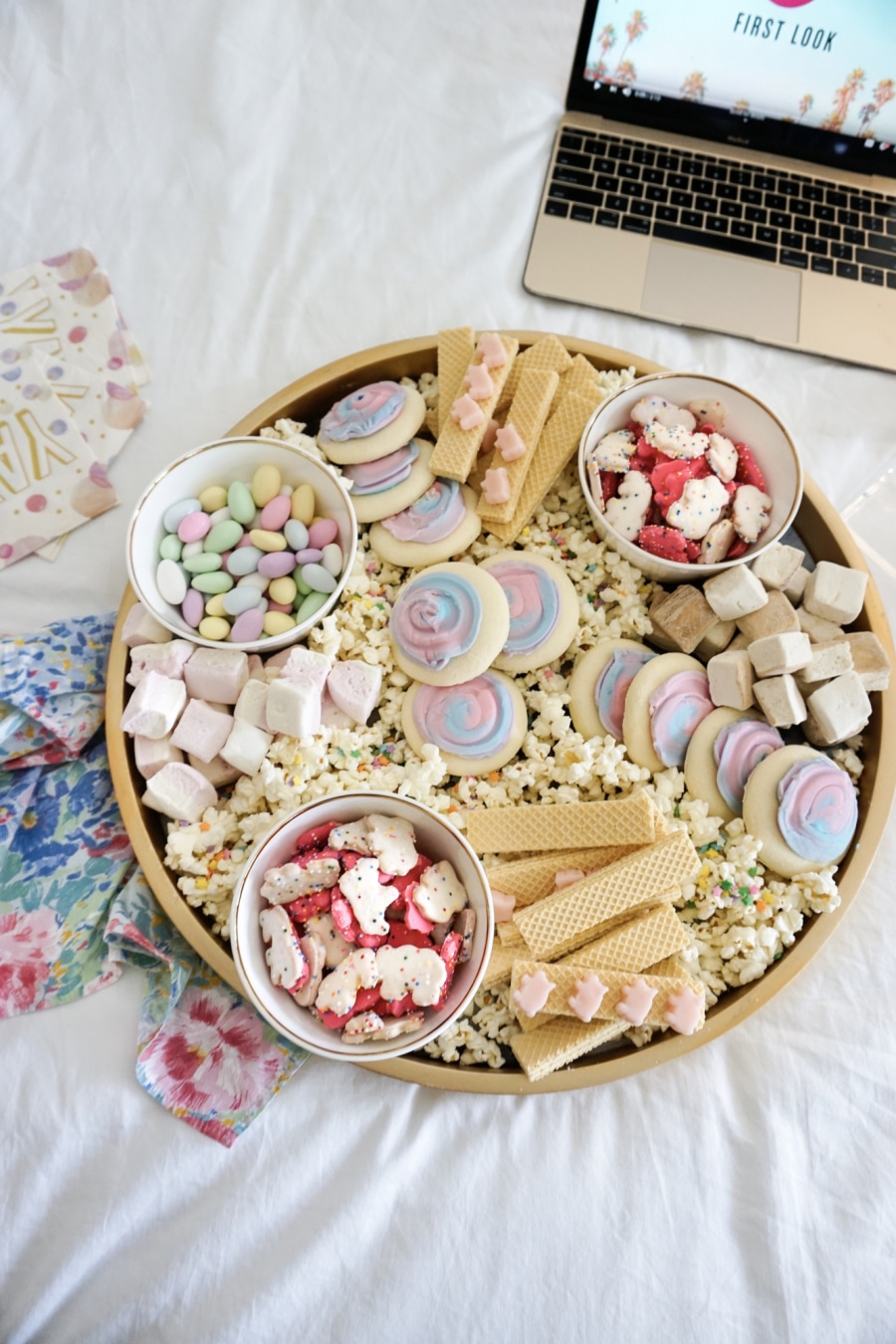 Pastel Cookie & Candy Board