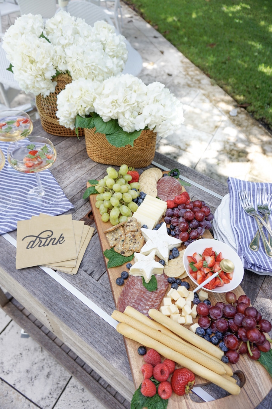 Labor Day Party Ideas And Festive Cheese Board Fashionable Hostess