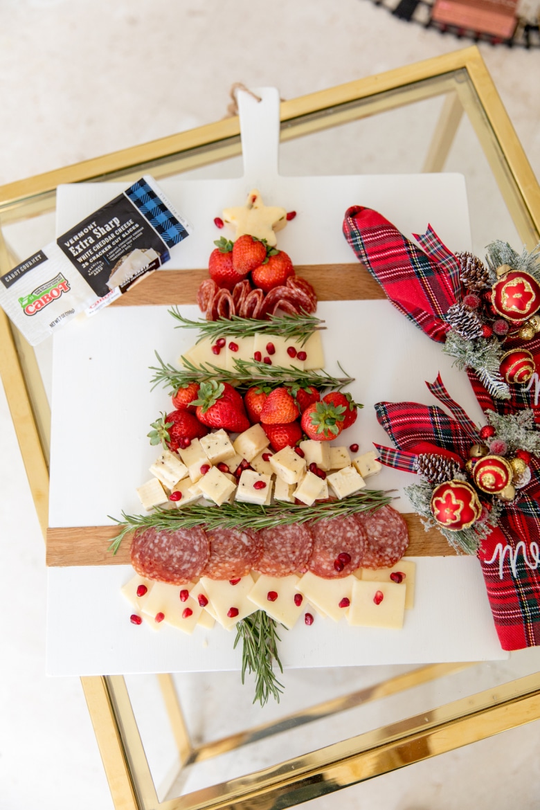 Christmas Tree Cheese Board - Fashionable Hostess