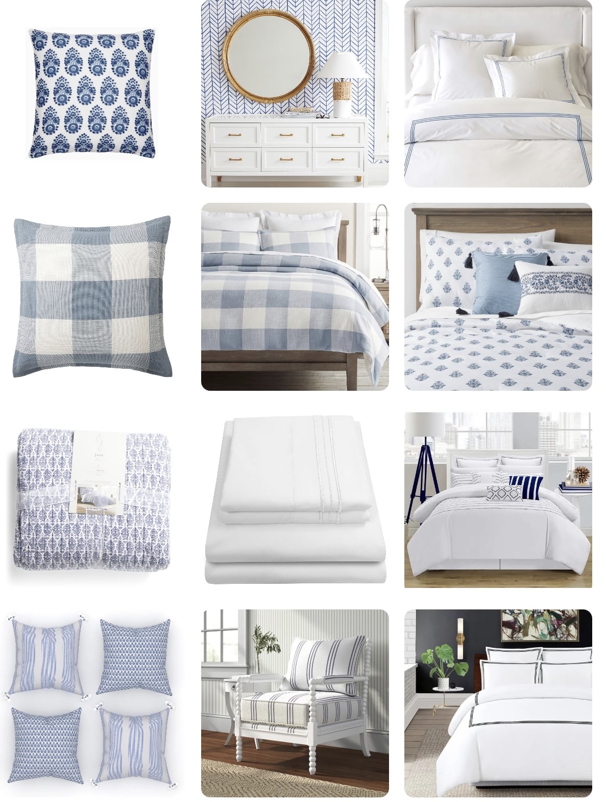 Shop Blue Bedding - Fashionable Hostess