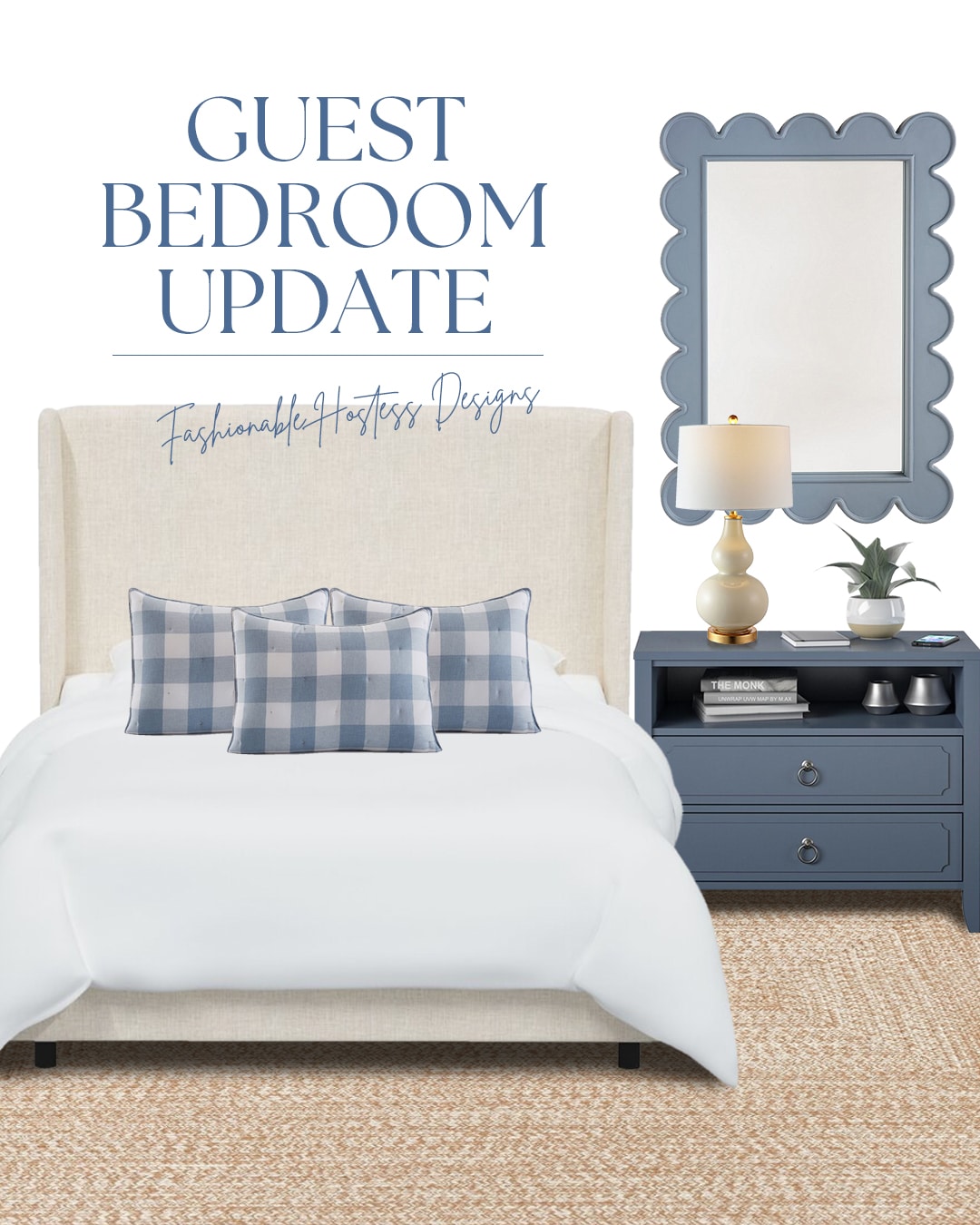 Guest Bedroom Update – Fashionable Hostess