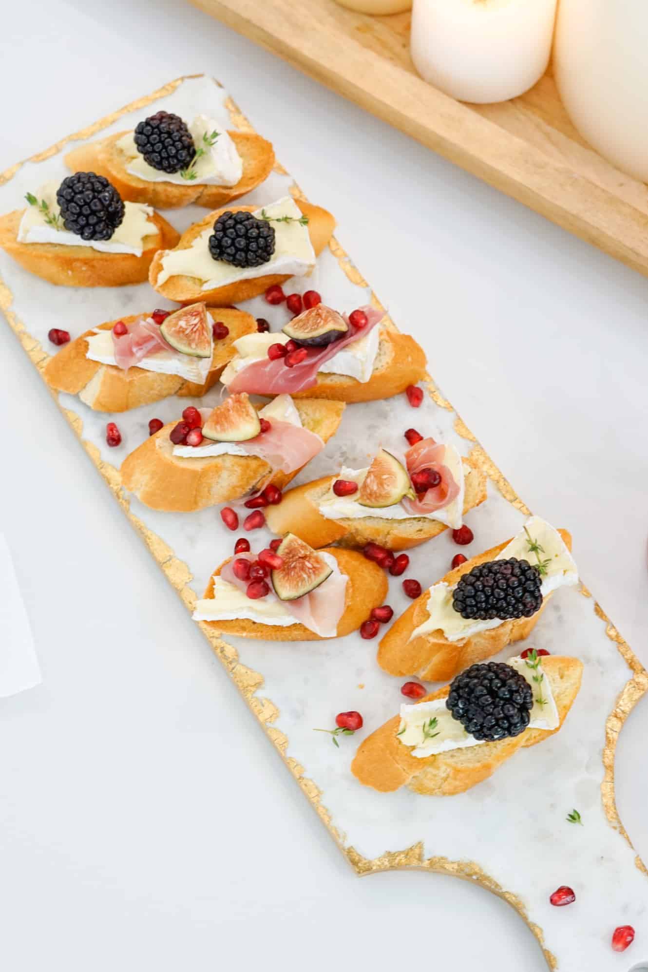 Fall Crostini Recipe Fashionable Hostess